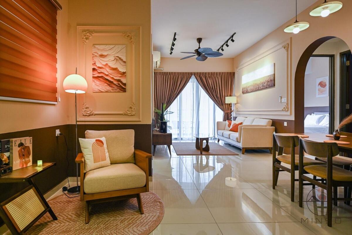 Ferienwohnung Kingsbay B #5Pax #Vintagewood #Highfloor Johor Bahru Exterior foto