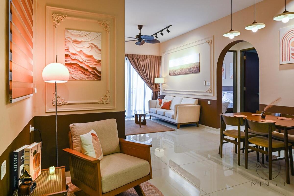 Ferienwohnung Kingsbay B #5Pax #Vintagewood #Highfloor Johor Bahru Exterior foto